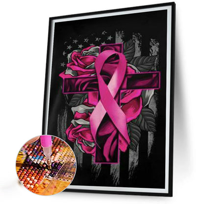 Cross 30*40CM(Canvas) Full Square Drill Diamond Painting