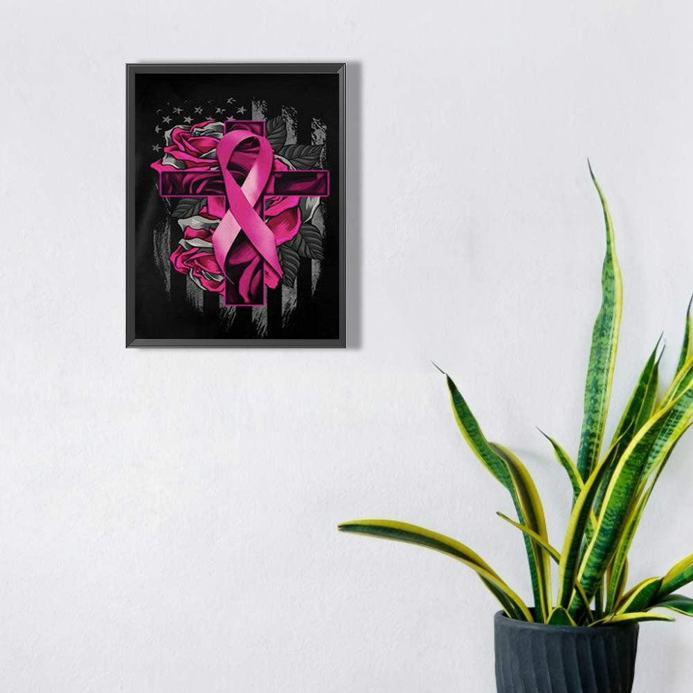 Cross 30*40CM(Canvas) Full Square Drill Diamond Painting