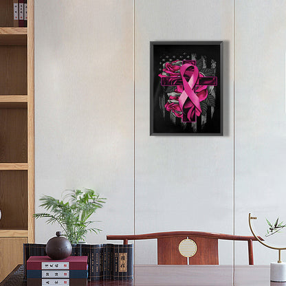 Cross 30*40CM(Canvas) Full Square Drill Diamond Painting