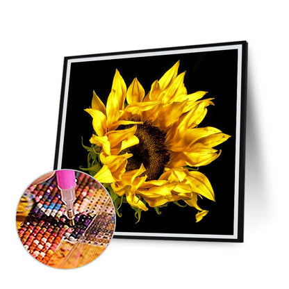 Sunflower 30*30CM(Canvas) Full Round Drill Diamond Painting