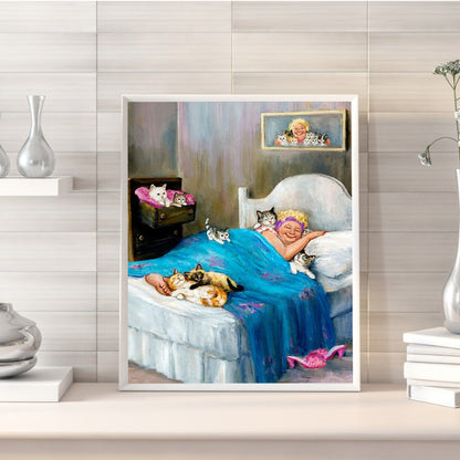 Granny - Full Round Drill Diamond Painting 40*50CM