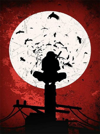 Uchiha Itachi - Full Round Drill Diamond Painting 30*40CM