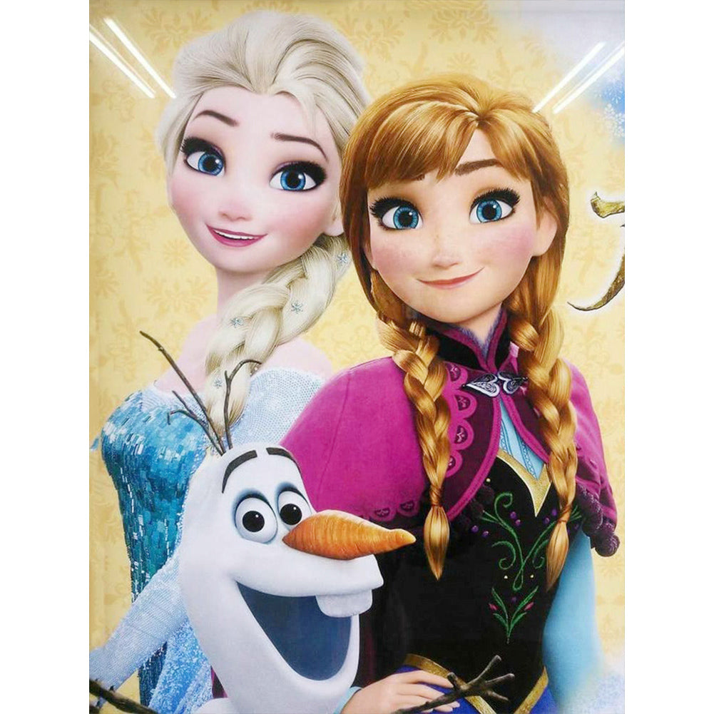 Frozen 40*50CM(Canvas) Full Square Drill Diamond Painting