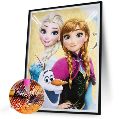Frozen 40*50CM(Canvas) Full Square Drill Diamond Painting