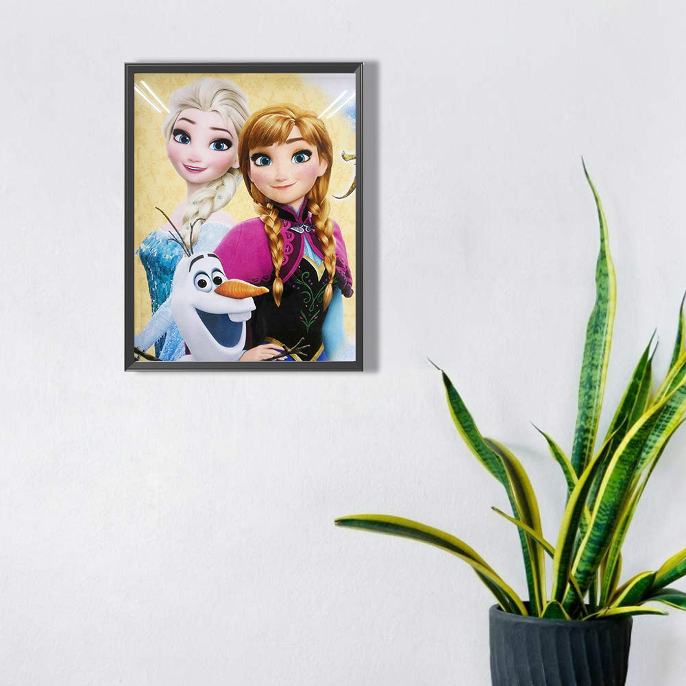 Frozen 40*50CM(Canvas) Full Square Drill Diamond Painting