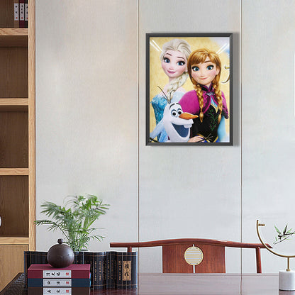 Frozen 40*50CM(Canvas) Full Square Drill Diamond Painting
