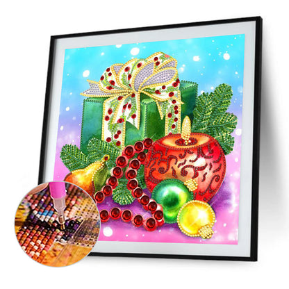 Christmas Present - Special Shaped Drill Diamond Painting 30*30CM