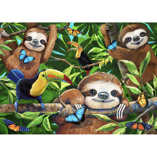 Sloth - Full Round Drill Diamond Painting 40*30CM