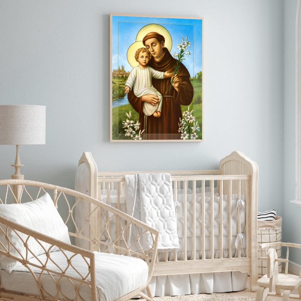 Jesus Godfather - Full Round Drill Diamond Painting 40*50CM