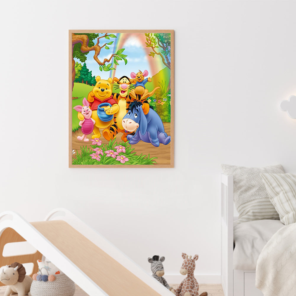 Winnie The Pooh - Full Square Drill Diamond Painting 30*40CM