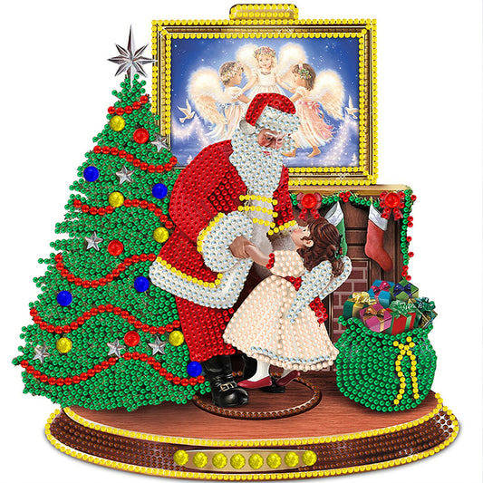 Santa Claus - Special Shaped Drill Diamond Painting 30*30CM