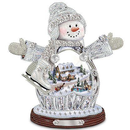 Christmas Snowman - Special Shaped Drill Diamond Painting 30*30CM