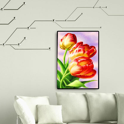 Tulip - Full Round Drill Diamond Painting 30*40CM