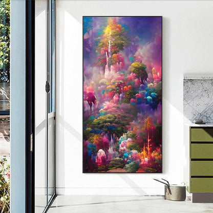 Dream Rainbow Rocks - Full Round Drill Diamond Painting 40*70CM