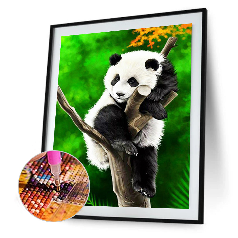 Panda - Full Round Drill Diamond Painting 30*40CM