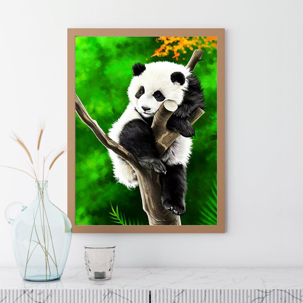 Panda - Full Round Drill Diamond Painting 30*40CM