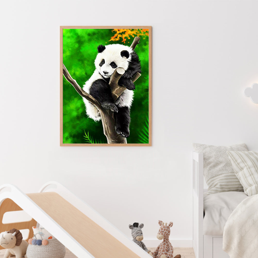 Panda - Full Round Drill Diamond Painting 30*40CM
