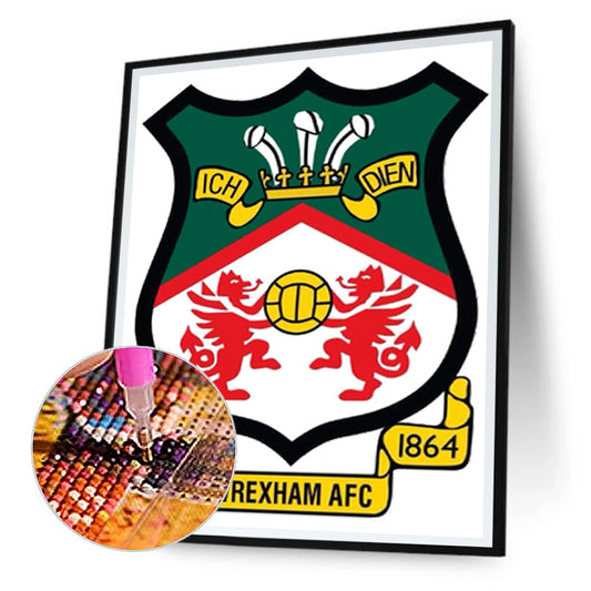 Wrexham Association Football Club - Full Round Drill Diamond Painting 30*40CM