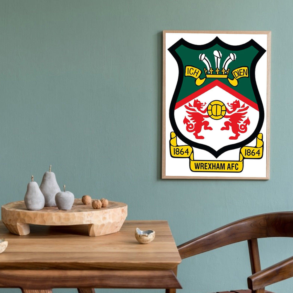 Wrexham Association Football Club - Full Round Drill Diamond Painting 30*40CM