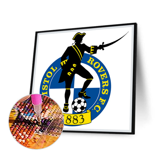 Bristol Wanderers Football Club - Full Round Drill Diamond Painting 35*35CM