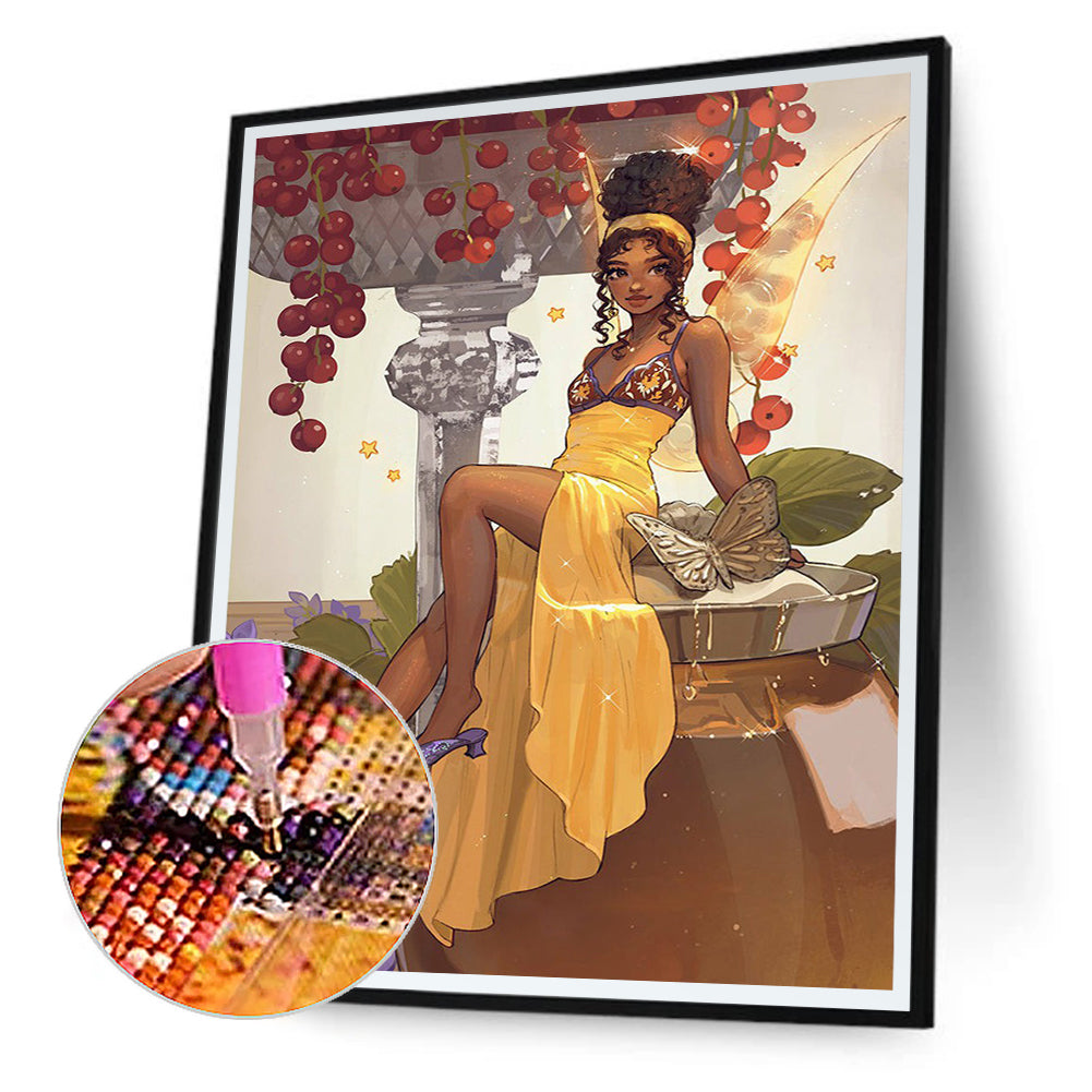 Anime Princess - Full Round Drill Diamond Painting 40*50CM