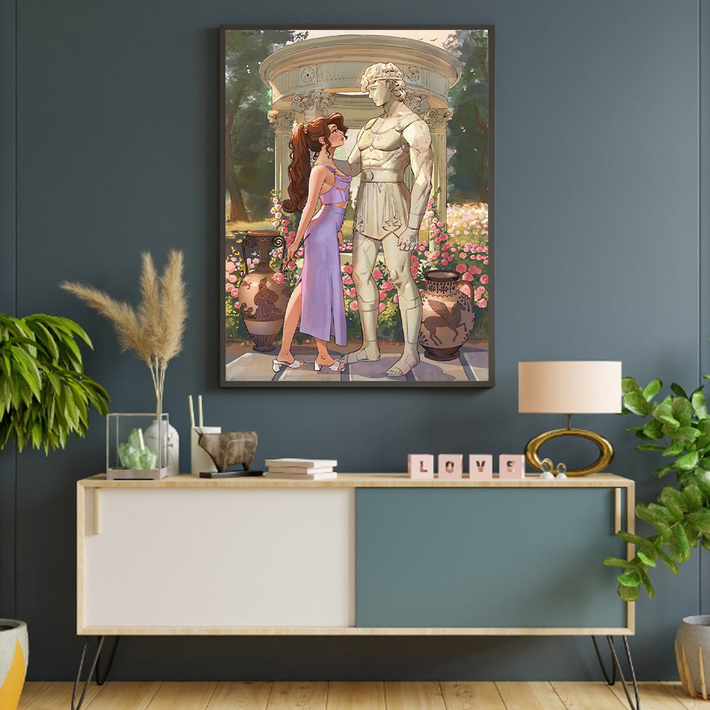 Anime Princess - Full Round Drill Diamond Painting 40*50CM