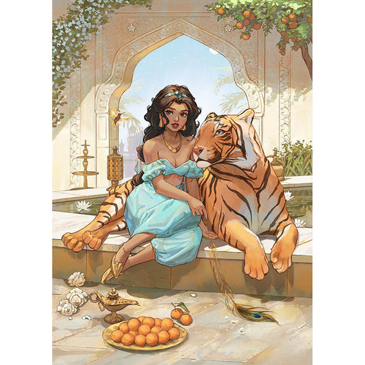 Anime Princess - Full Round Drill Diamond Painting 40*50CM