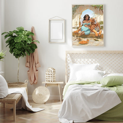 Anime Princess - Full Round Drill Diamond Painting 40*50CM