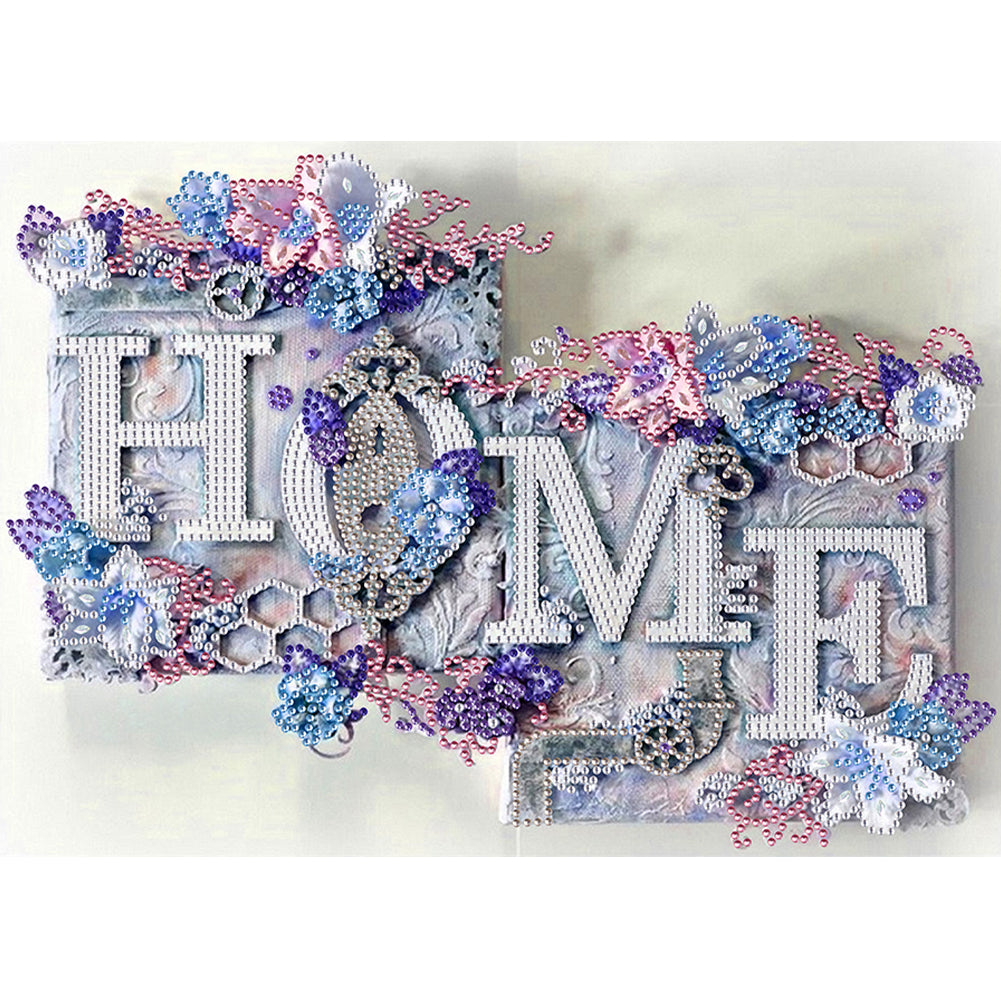 Home - Special Shaped Drill Diamond Painting 40*30CM
