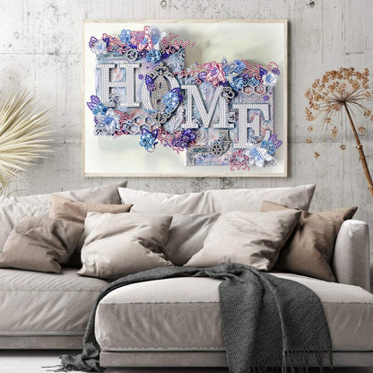 Home - Special Shaped Drill Diamond Painting 40*30CM