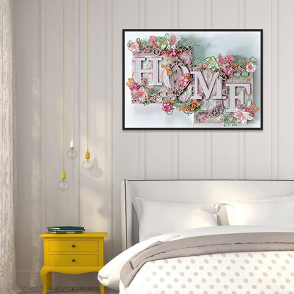 Home - Special Shaped Drill Diamond Painting 40*30CM