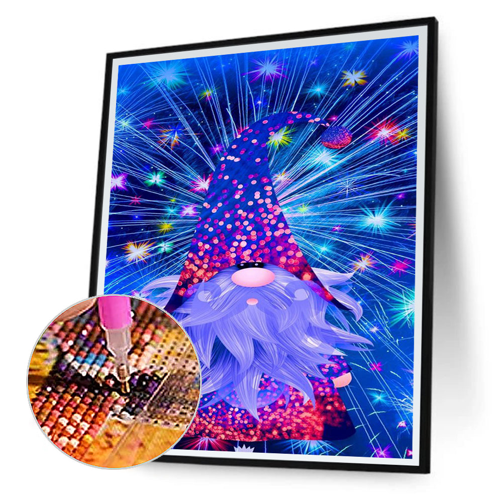 Bright Fireworks Goblin 30*40CM(Canvas) Full Round Drill Diamond Painting