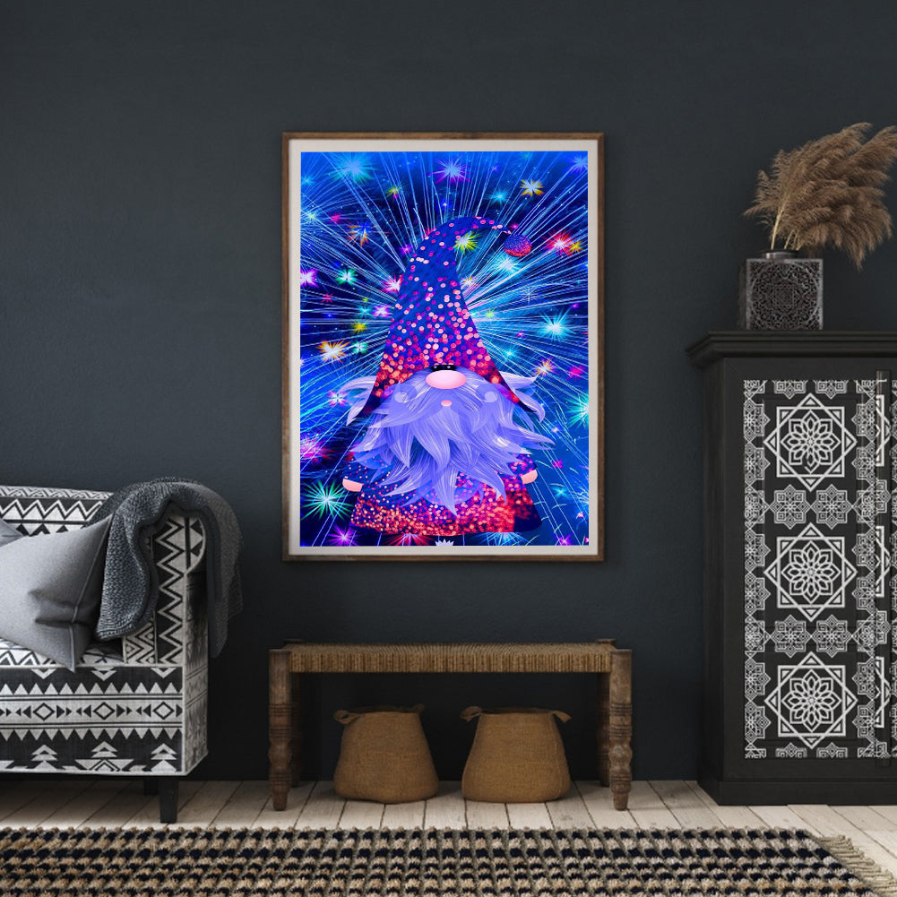 Bright Fireworks Goblin - Full Round Drill Diamond Painting 30*40CM