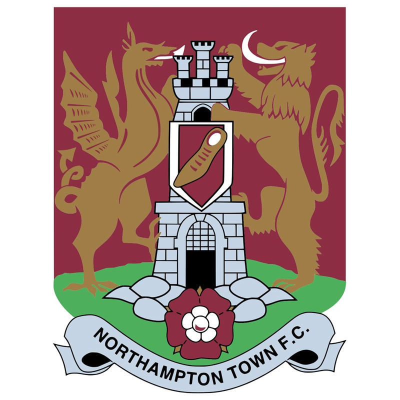 Northampton Football Club 30*40CM(Canvas) Full Round Drill Diamond Painting