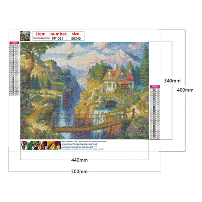 Lodge - Full Square Drill Diamond Painting 50*40CM