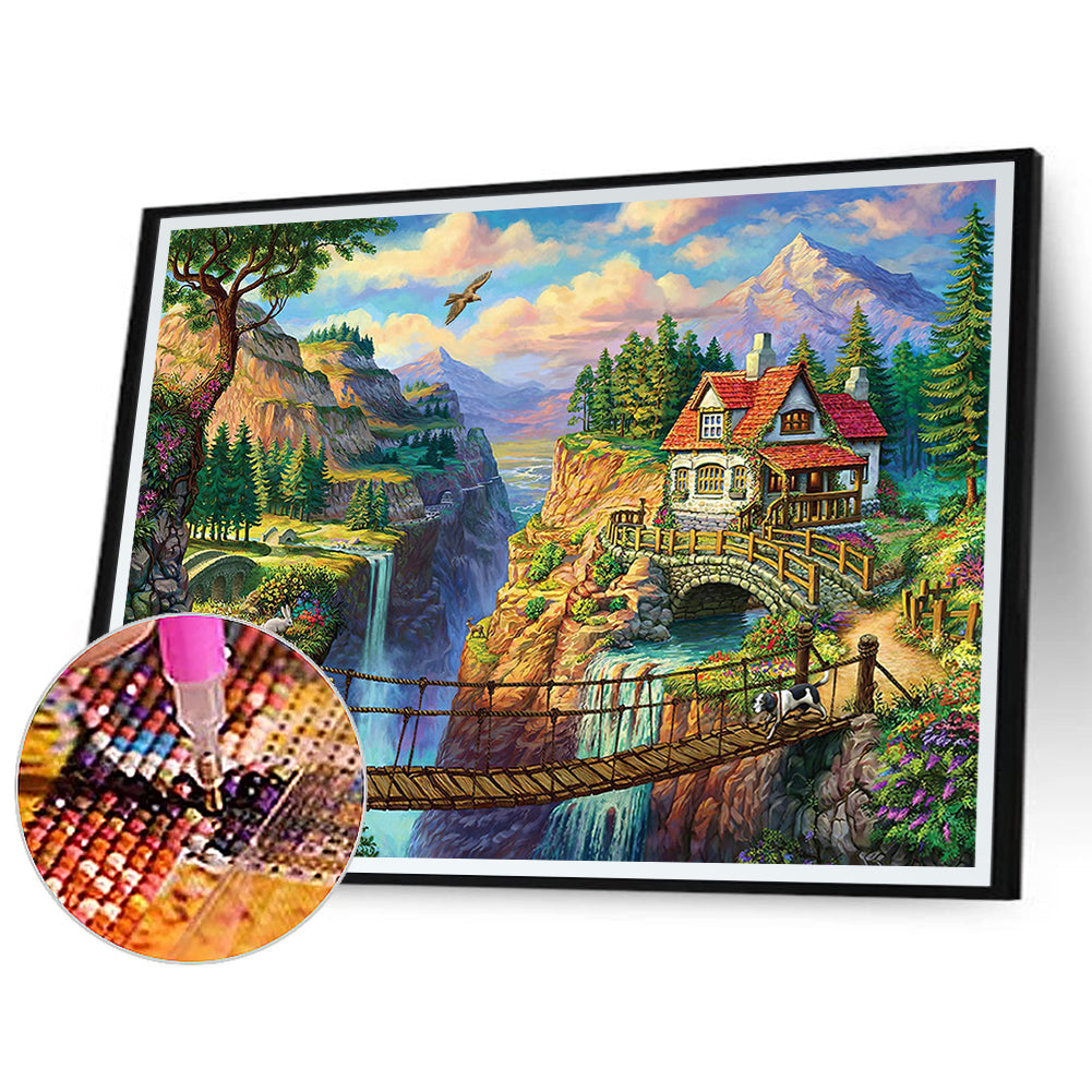 Lodge - Full Square Drill Diamond Painting 50*40CM