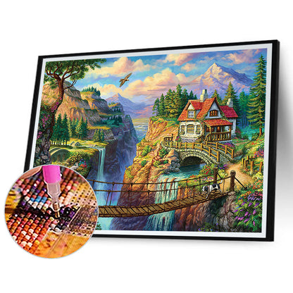 Lodge - Full Square Drill Diamond Painting 50*40CM