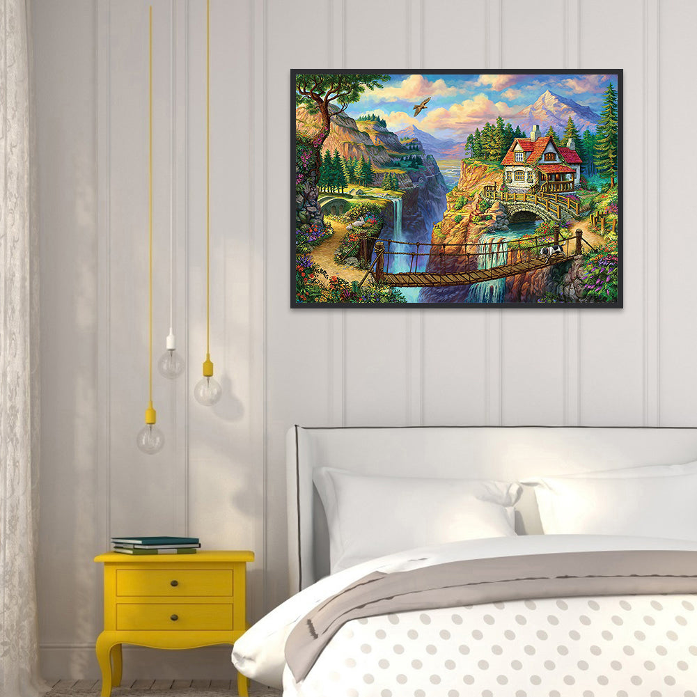 Lodge - Full Square Drill Diamond Painting 50*40CM
