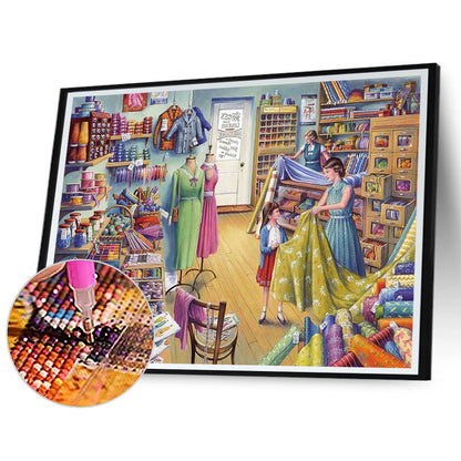 Tailor Shop - Full Square Drill Diamond Painting 50*40CM