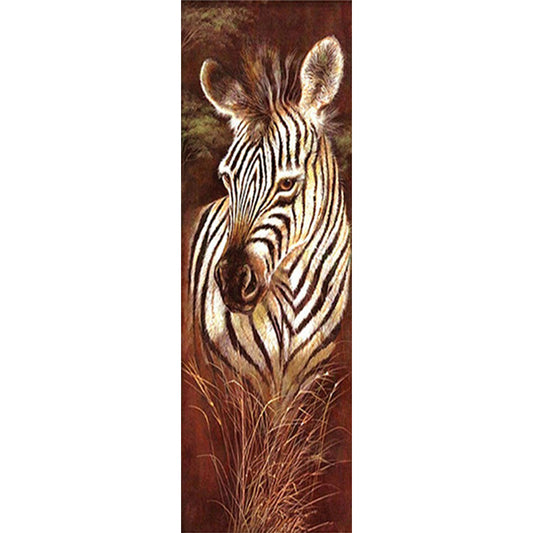 Zebra - Full Square Drill Diamond Painting 20*50CM