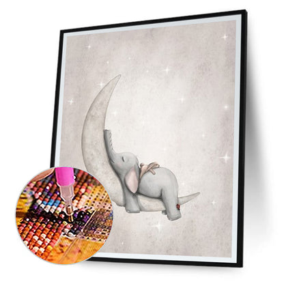 Elephant - Full Round Drill Diamond Painting 30*40CM