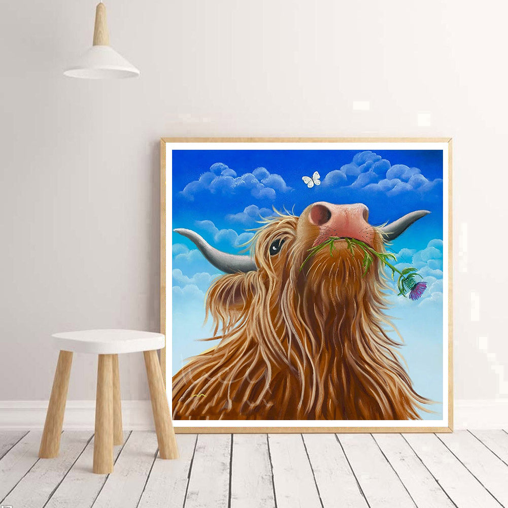 Yak - Full Round Drill Diamond Painting 50*50CM