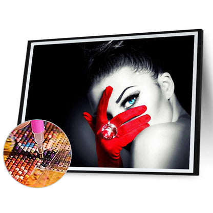 Beauty - Full Round Drill Diamond Painting 40*30CM