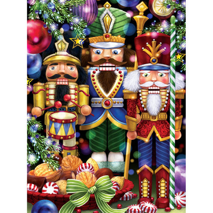 Nutcracker Soldier - Full Square Drill Diamond Painting 35*45CM