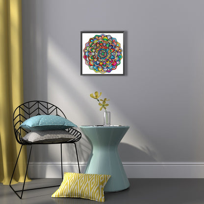 Mandala - Full Square Drill Diamond Painting 30*30CM