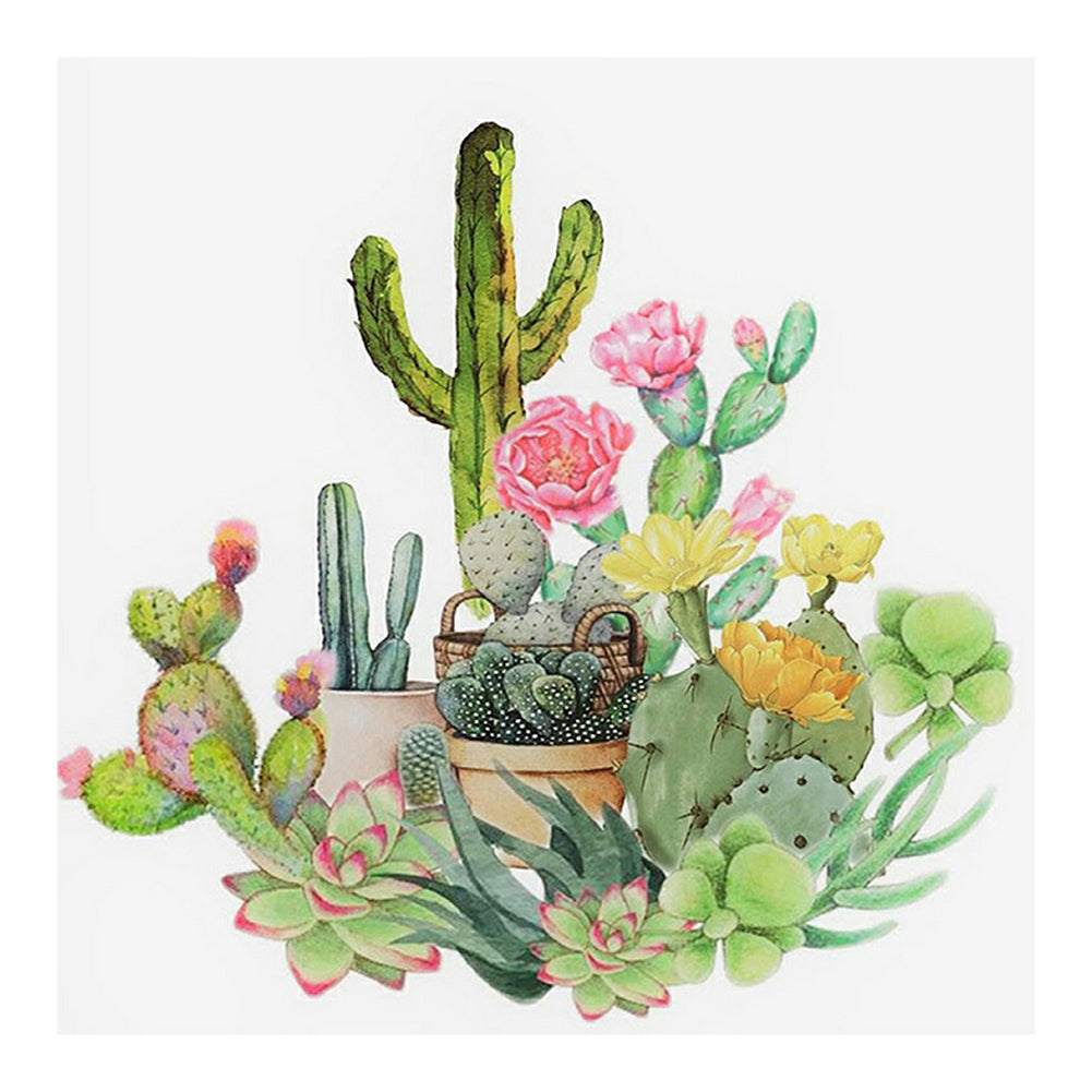 Cactus - Full Square Drill Diamond Painting 30*30CM