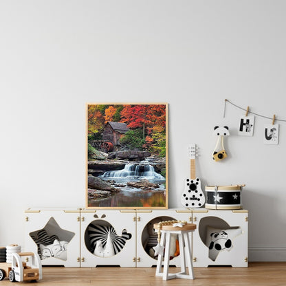 Running Water - Full Round Drill Diamond Painting 30*40CM