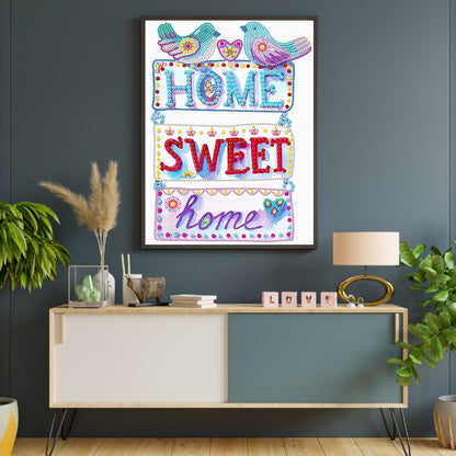 Home - Special Shaped Drill Diamond Painting 30*40CM
