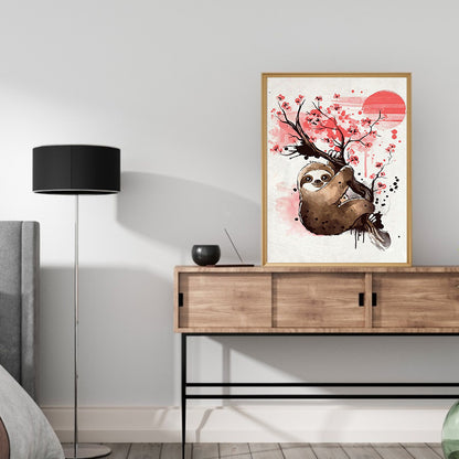 Sloth - Full Square Drill Diamond Painting 30*40CM