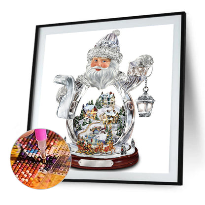 Santa Claus - Full Round Drill Diamond Painting 30*30CM